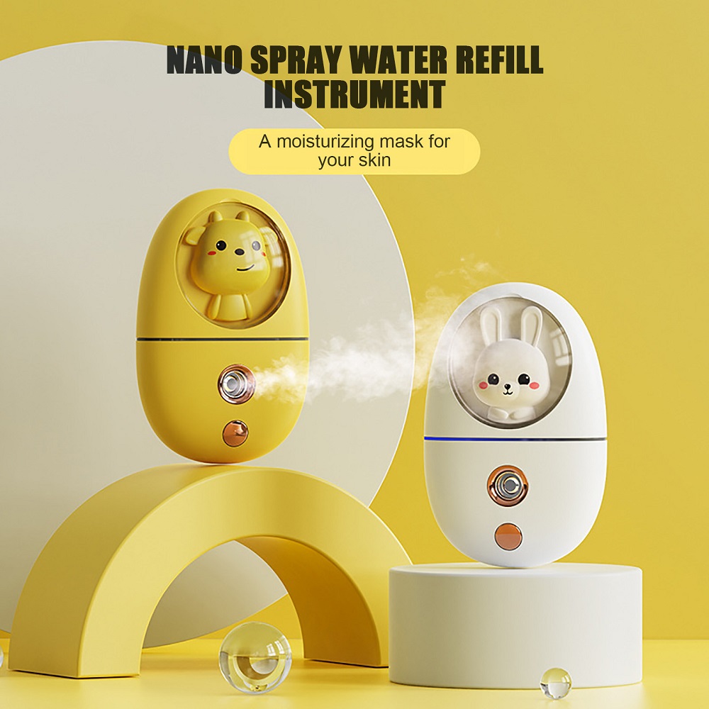 Face Steamer - เครื่องพ่นไอน้ำนาโนขนาดเล็ก 35 มล. สำหรับผิวหน้า ช่วยเพิ่มความชุ่มชื้น บำรุงผิวหน้า