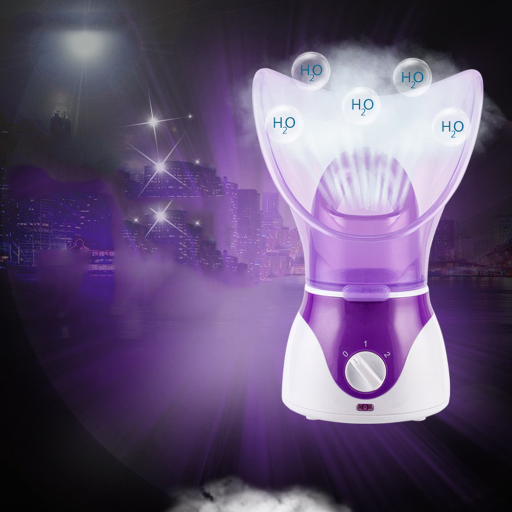 Face Steamer - เครื่องพ่นไอน้ำสำหรับผิวหน้า ขนาดพกพา 50 มล. หม้ออะลูมิเนียม อโรมาเธอราพี