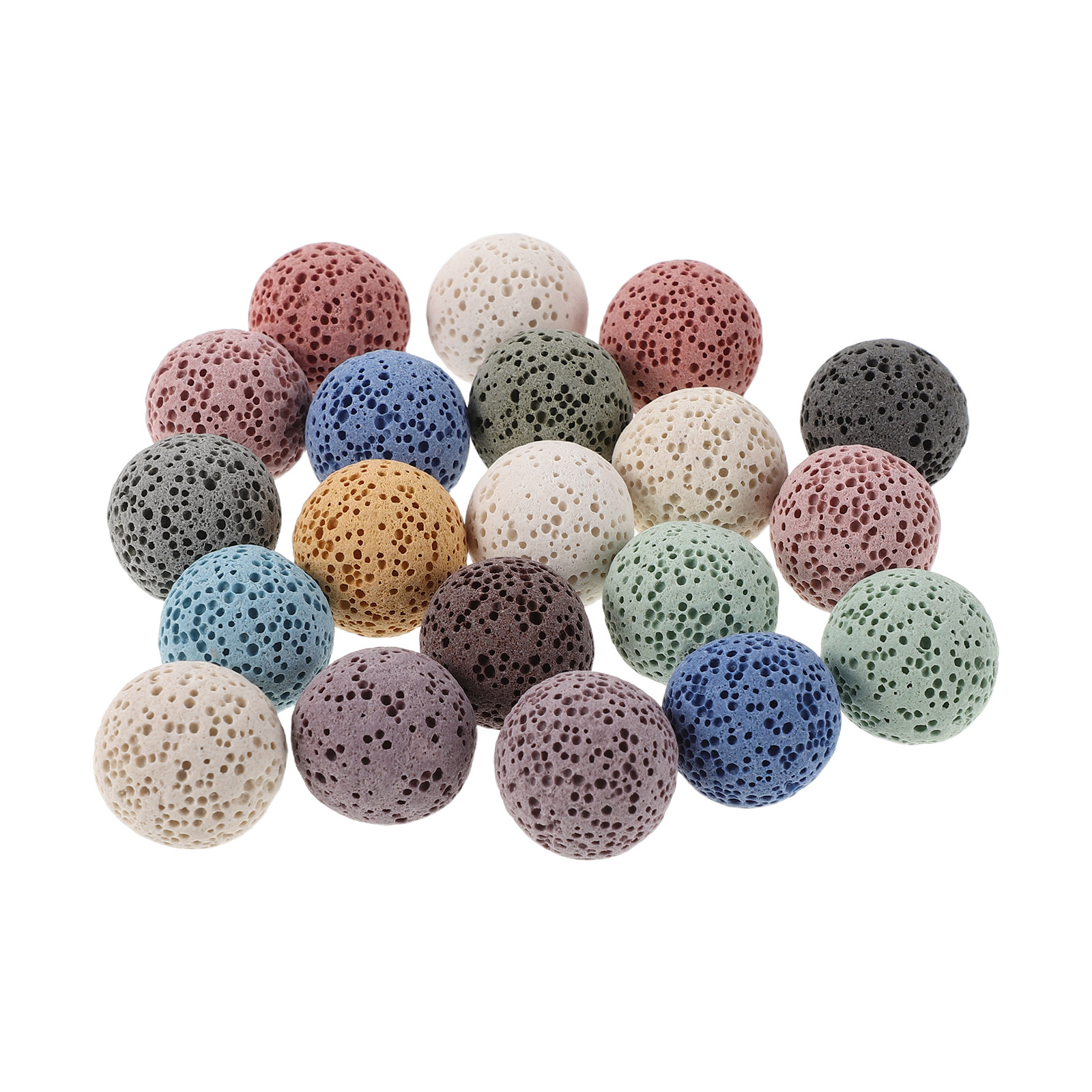 20 ชิ้น หินลาวาสำหรับเครื่องพ่ - Aromatherapy Diffuser บทวิจารณ์และราคา