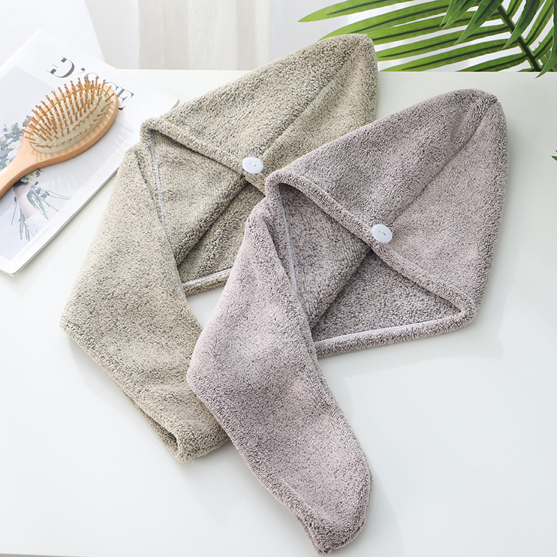 หมวกเช็ดผมแห้งผ้ากำมะหยี่คอรัล - Spa Towel บทวิจารณ์และราคา