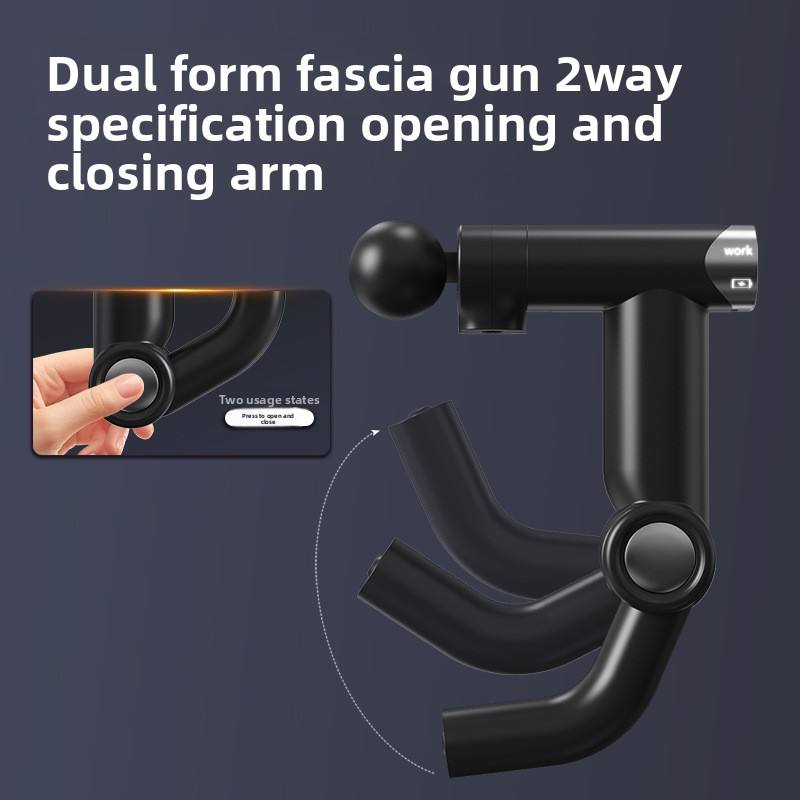 ปืนนวดกล้ามเนื้อแบบพับได้ ปืนน - Massage Gun บทวิจารณ์และราคา