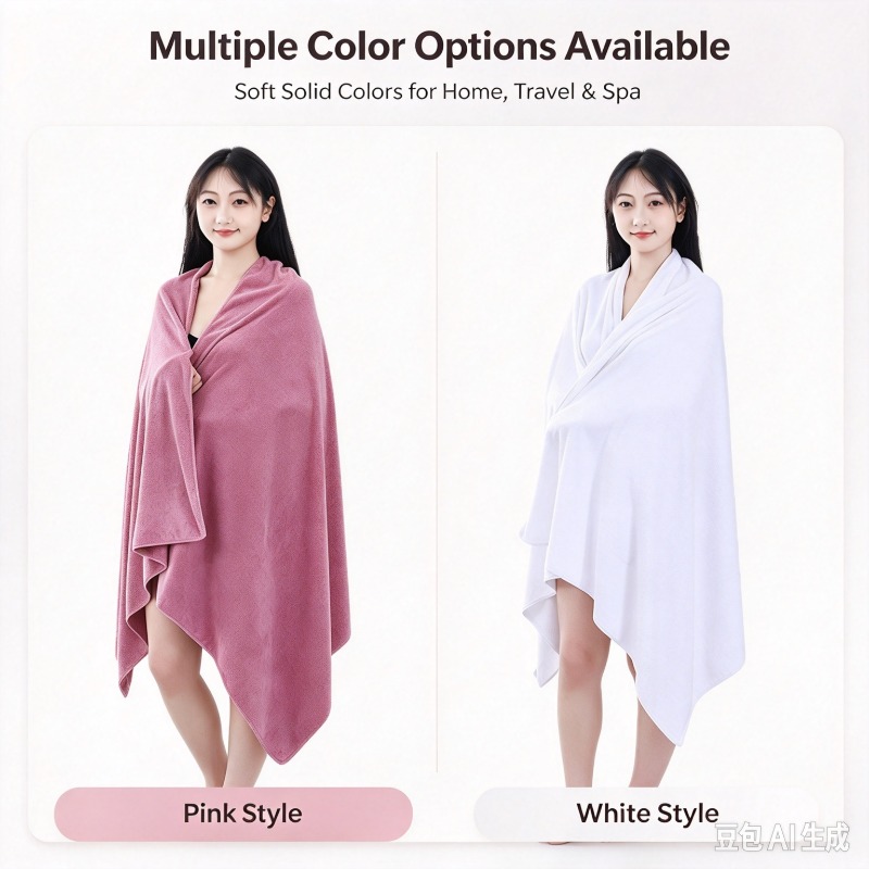 ผ้าเช็ดตัวไมโครไฟเบอร์ขนาดใหญ่ - Spa Towel บทวิจารณ์และราคา