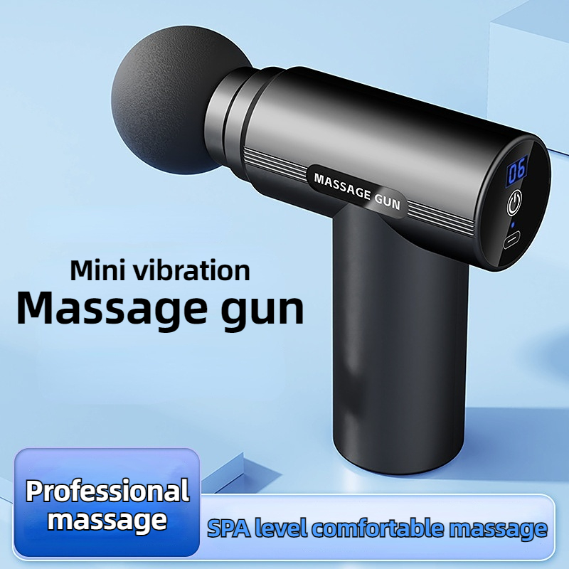 USB Mini นวดปืน Fascia เครื่อง - Massage Gun บทวิจารณ์และราคา