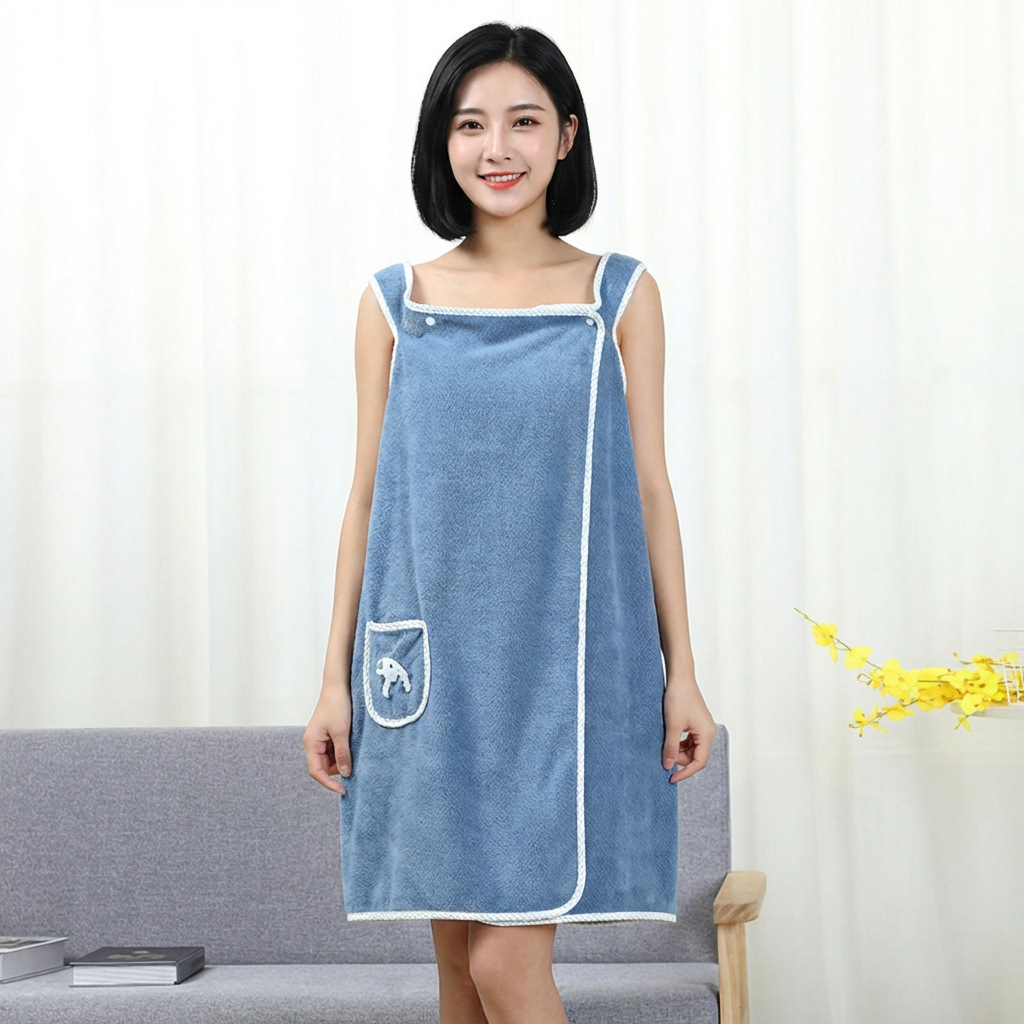 กระโปรงอาบน้ำผ้าคอรัลฟลีซ นุ่ม - Spa Towel บทวิจารณ์และราคา
