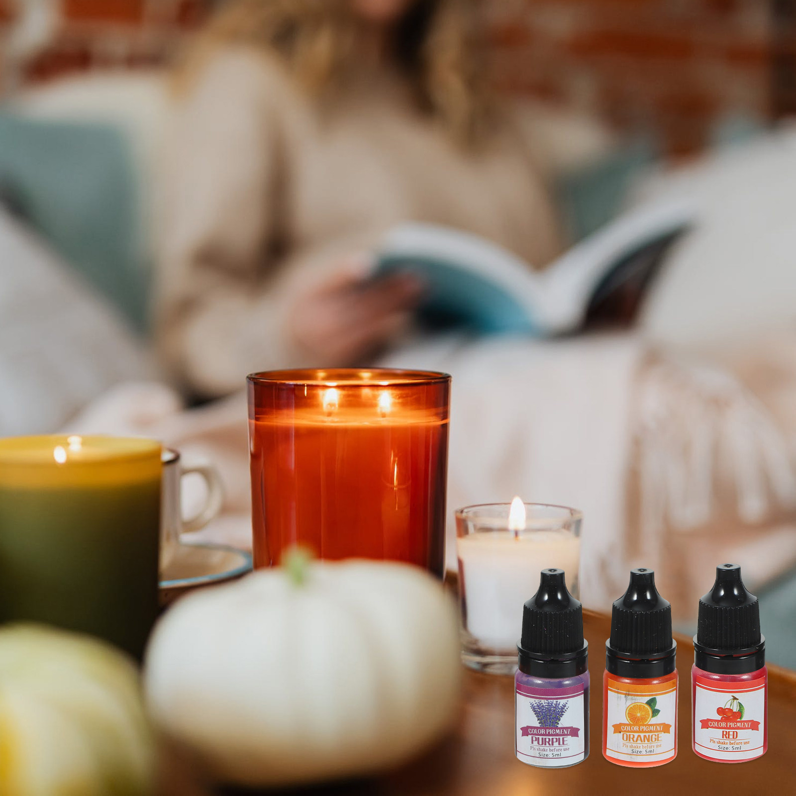1 กล่อง สีผสมกลิ่นหอมอโรมาเธอร - Aromatherapy Diffuser บทวิจารณ์และราคา